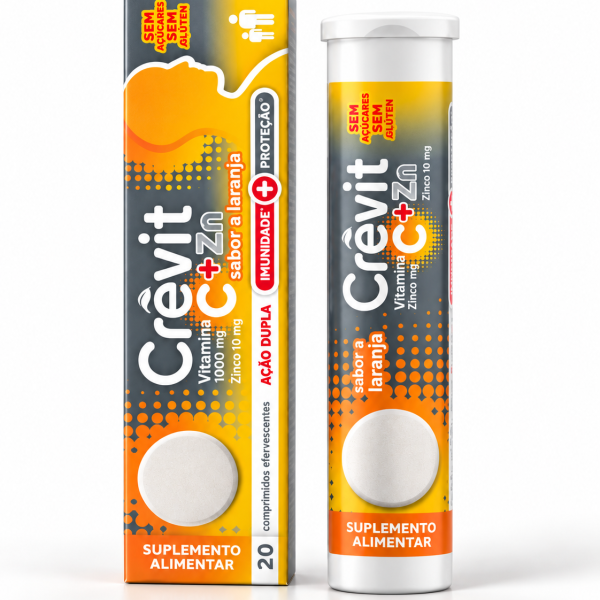 REVIT Vitamina C Zinco 1000 mg vitamina C e 10 mg zinco