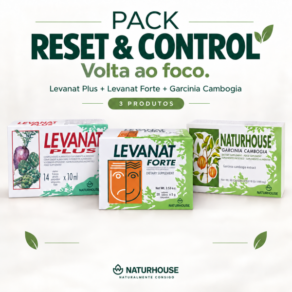 PARA QUEM QUER… ✓ Retomar o foco ✓ Organizar novamente a alimentação ✓ Complementar o programa Naturhouse ✓ Voltar à rotina COMEÇA HOJE.